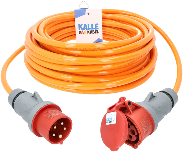 KALLE CEE-Verlängerung 400 V / 16 A, 25 m