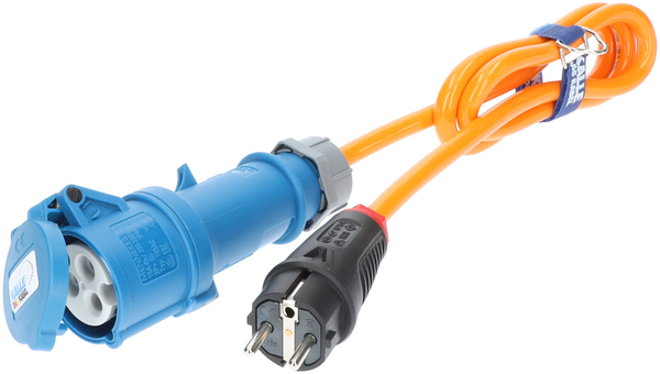 KALLE Adapterleitung Schuko auf CEE 230 V / 16 A